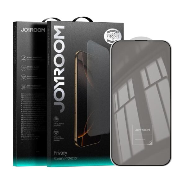 JOYROOM Privacy Screen Protector for iPhone 17 Pro Max | اسكرينة خصوصي جوي روم لأيفون 17 برو ماكس