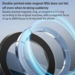 🚗 G222 Magnetic Car Holder – حامل مغناطيسي قوي بثبات فائق وتصميم عصري - الصورة 9