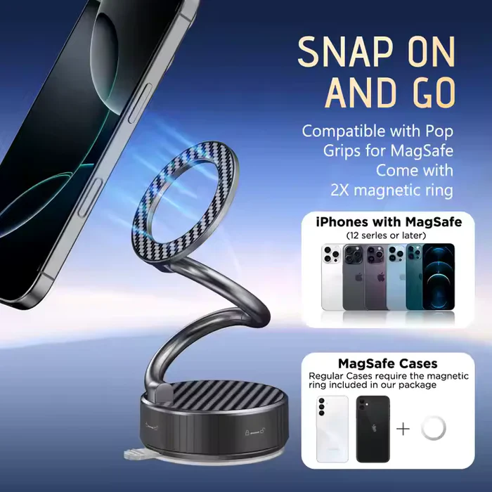 H3SuperStrongSuctionMagneticPhoneHolderThree-EGYPT.COM_4 H3 HOLDER MAGNATIC CAR - الصورة 3