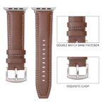 ⌚ Leather Strap 45mm – استيك جلد فاخر بتصميم أنيق ومريح للساعة الذكية - الصورة 3