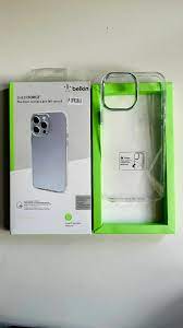 images Belkin SheerForce Transparent Back Cover for iPhone 11 Pro Max | جراب شفاف بيلكن شيرفورس لأيفون 11 برو ماكس - الصورة 3