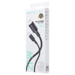 ⁦Borofone X111 Type-C to iPhone Fast Charging Cable | كابل بروفون X111 شحن سريع تايب سي لآيفون⁩ - الصورة ⁦2⁩