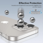 ⁦14PROMAX/15PROMAX/16PROMAX Colored Single Camera Lens Protector for iPhone⁩ - الصورة ⁦6⁩