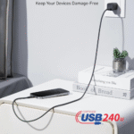 ⁦كابل أنكر USB-C إلى USB-C بطول 6 قدم (A82E2H12) – Anker USB-C to USB-C Cable 6FT A82E2H12⁩ - الصورة ⁦4⁩