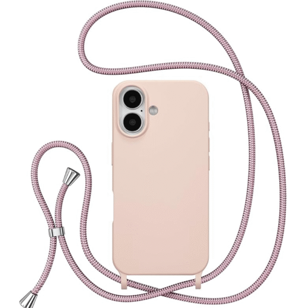 iPhone 17 Crossbody Case with Adjustable Strap | جراب ايفون 17 بحزام تعليق كروس بودي