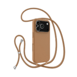 iPhone 17 Pro Crossbody Case with Adjustable Strap | جراب ايفون 17 برو بحزام تعليق كروس بودي قابل للتعديل – حماية سيليكون مرنة وعصرية - Image 4