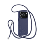 iPhone 17 Pro Crossbody Case with Adjustable Strap | جراب ايفون 17 برو بحزام تعليق كروس بودي قابل للتعديل – حماية سيليكون مرنة وعصرية - Image 2