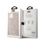 💎 Karl Lagerfeld Quilted Karl Pattern Hard Case for iPhone 16 Pro Max - Image 2