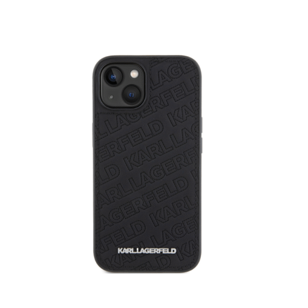 Karl Lagerfeld Quilted Karl Pattern Hard Case for iPhone 16 Pro Max